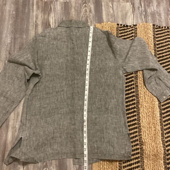 Marsh Landing Gray Button Down Shirt - Picture 11 of 11